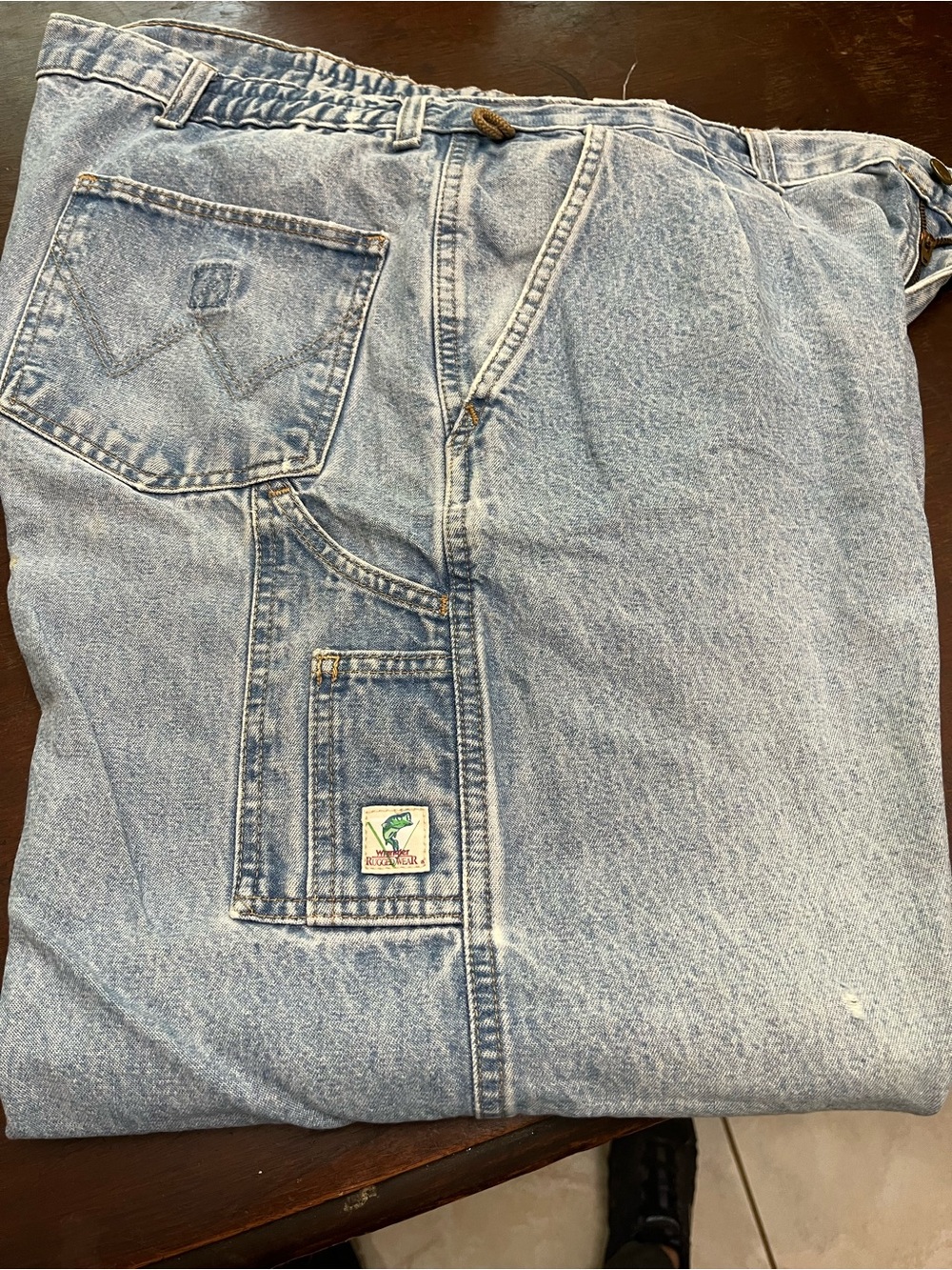 Carpenter Jeans - Light Blue Men's Work Jeans. 38x30